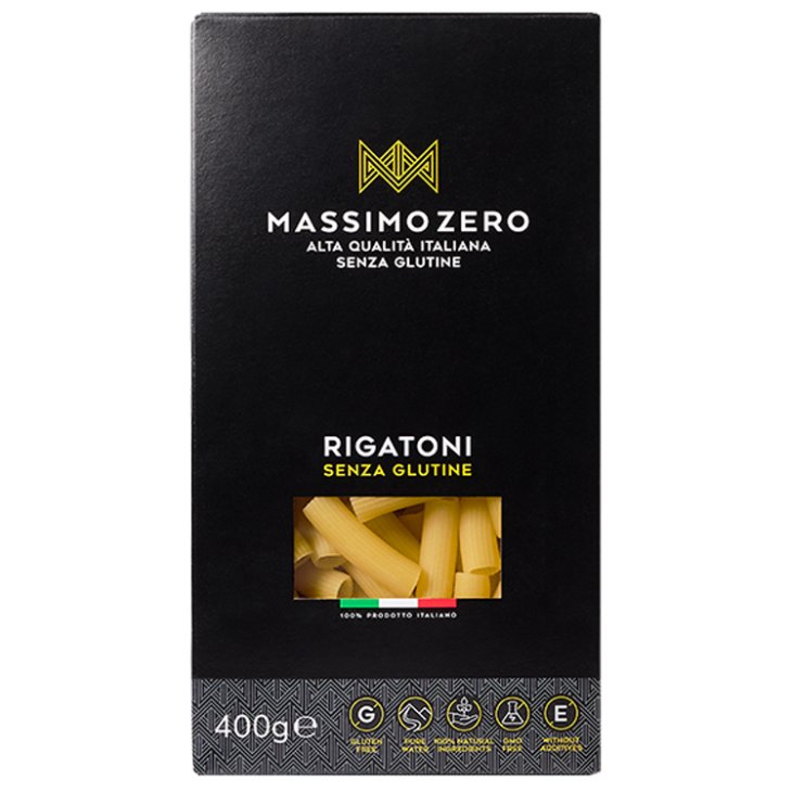 MASSIMO ZERO RIGATONI 400G MASSIMO ZERO RIGATONI 400G