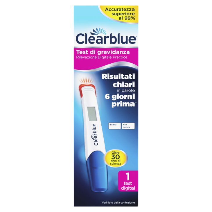 CLEARBLUE TEST DIGIT PRECOCE CLEARBLUE TEST DIGIT PRECOCE