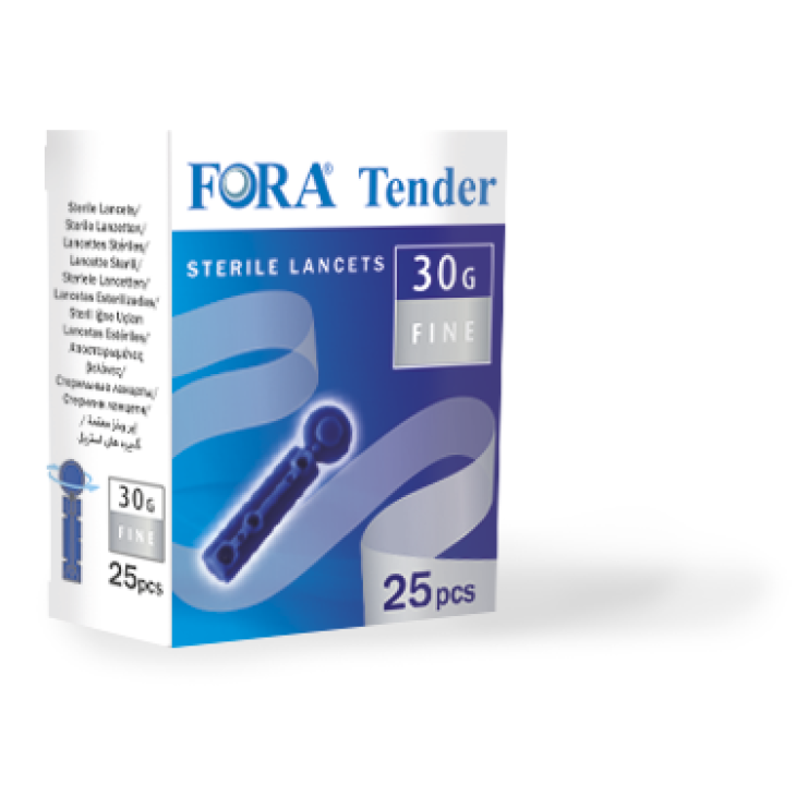 FORA TENDER LANCETTE G30 25PZ