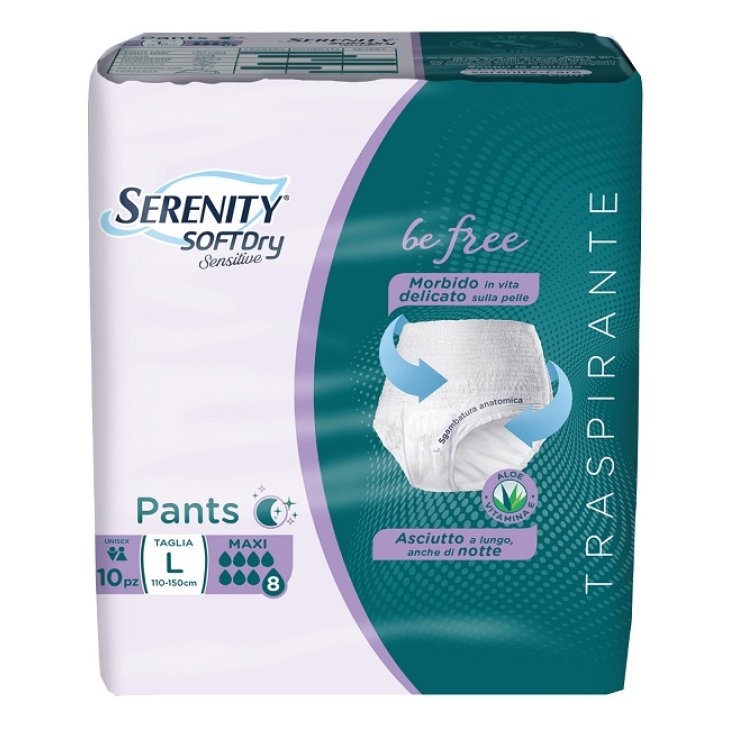 SERENITY PANTS SD SENS MX L 10 SERENITY PANTS SD SENS MX L 10