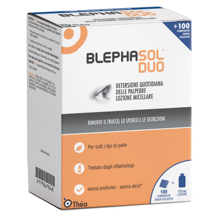 BLEPHASOL DUO 100ML+100 GARZE BLEPHASOL DUO 100ML+100 GARZE