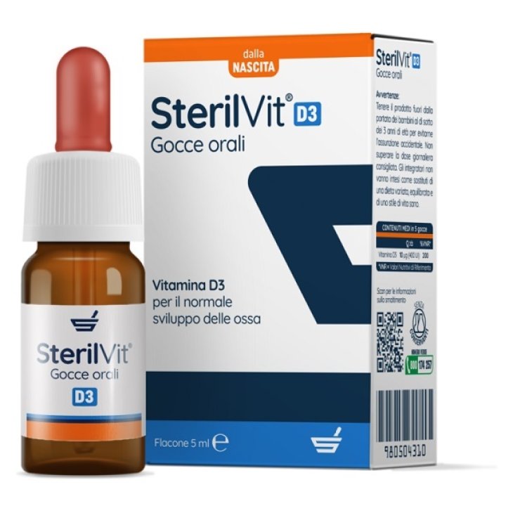 STERILVIT D3 GOCCE 5ML STERILVIT D3 GOCCE 5ML