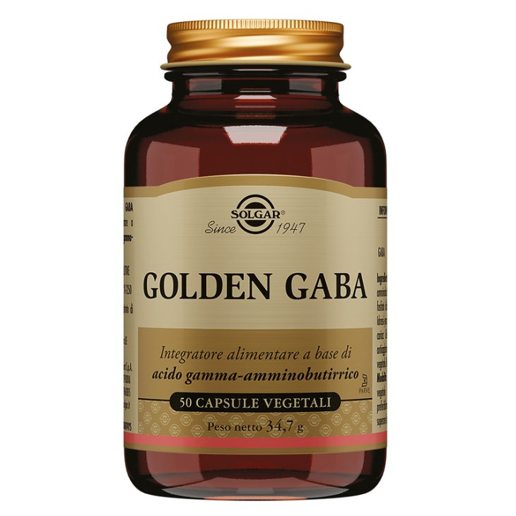 GOLDEN GABA 50CPS VEG SOLGAR GOLDEN GABA 50CPS VEG SOLGAR