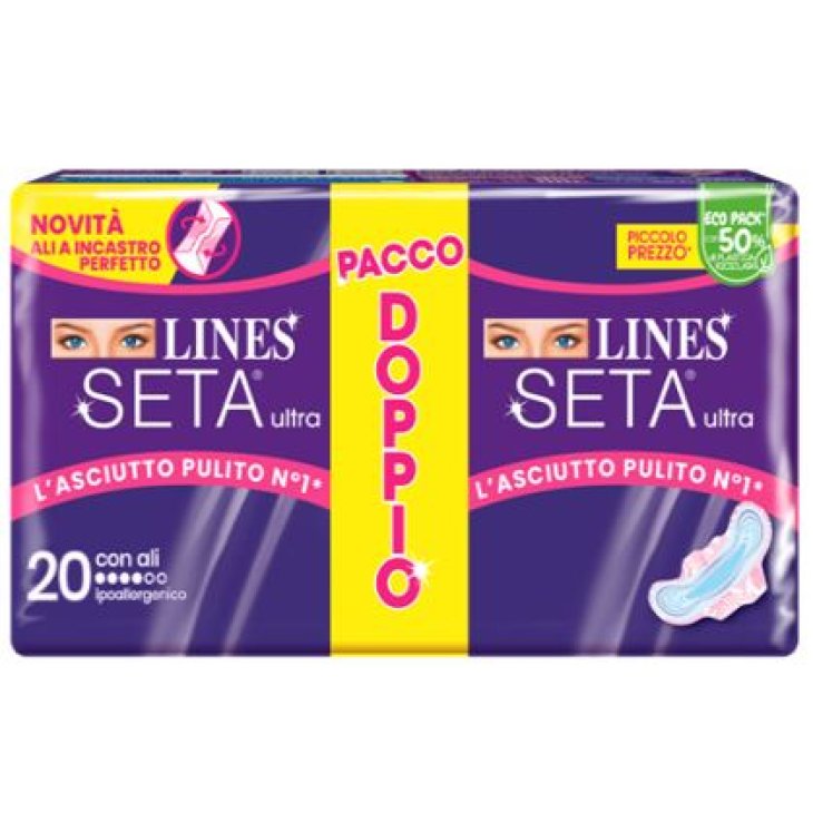 LINES SETA ULTRA ALI VP 20PZ LINES SETA ULTRA ALI VP 20PZ