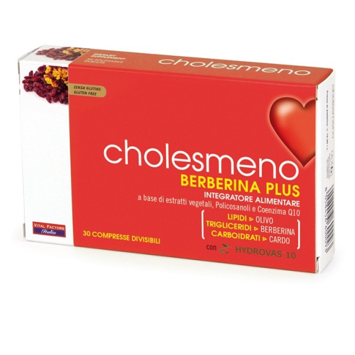 CHOLESMENO BERBERINA PLUS 30CPR