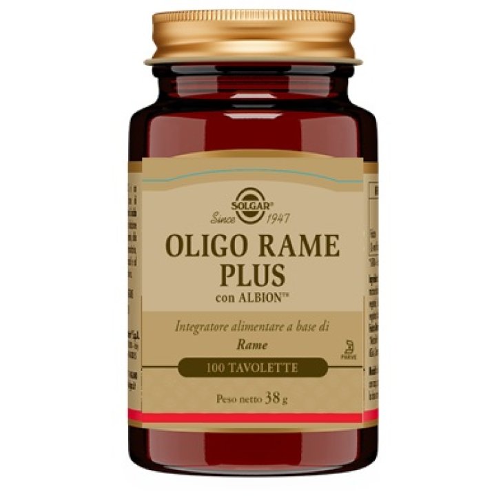 OLIGO RAME PLUS 100CPR SOLGAR OLIGO RAME PLUS 100CPR SOLGAR