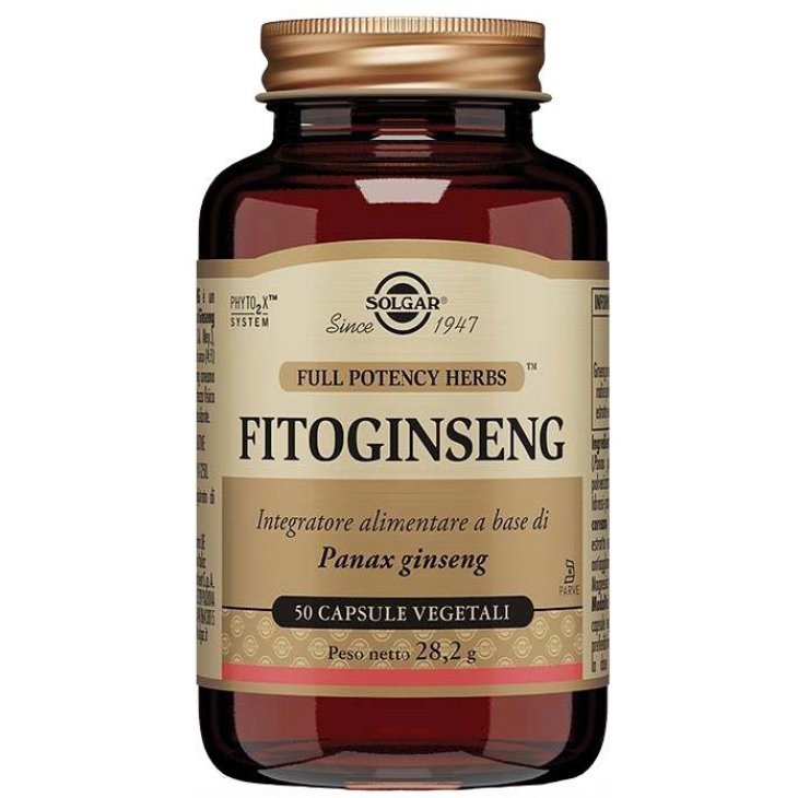 FITOGINSENG 50 Cps Veg.SOLGAR