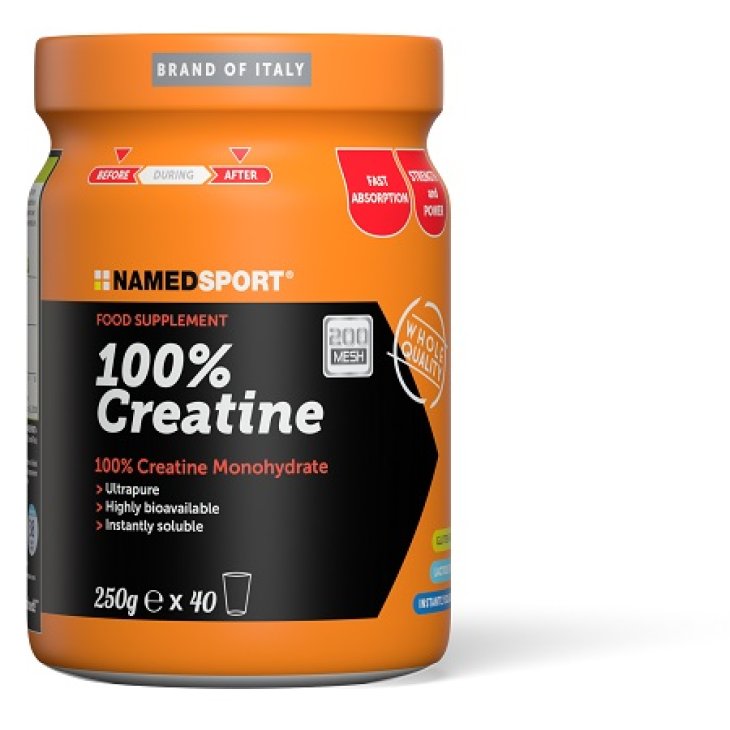 100% CREATINE 250GR POLV 200MESH