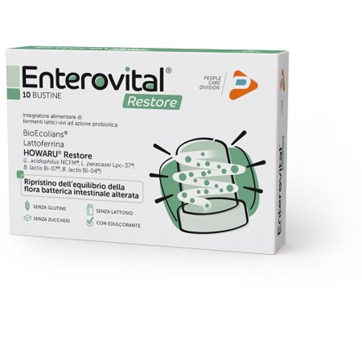 ENTEROVITAL Restore 10 Bust. ENTEROVITAL Restore 10 Bust.