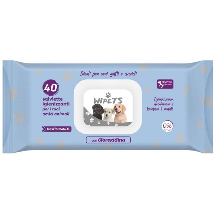 SALVIETTINE PETS CLOREXID 40 PZ