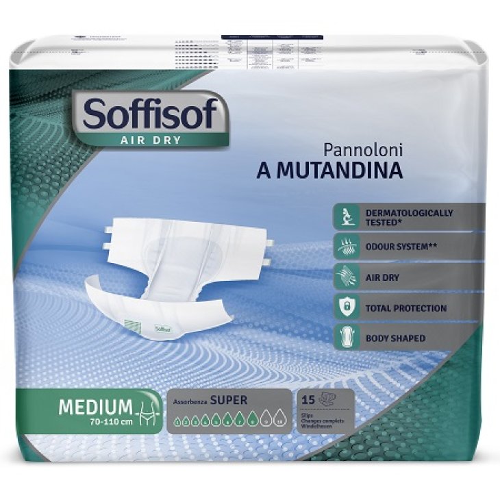 SOFFISOF AirDry P-Mut.S M 15pz SOFFISOF AirDry P-Mut.S M 15pz