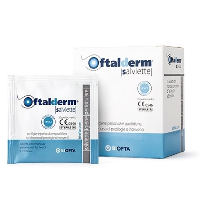 OFTALDERM Salviette 16pz OFTALDERM Salviette 16pz