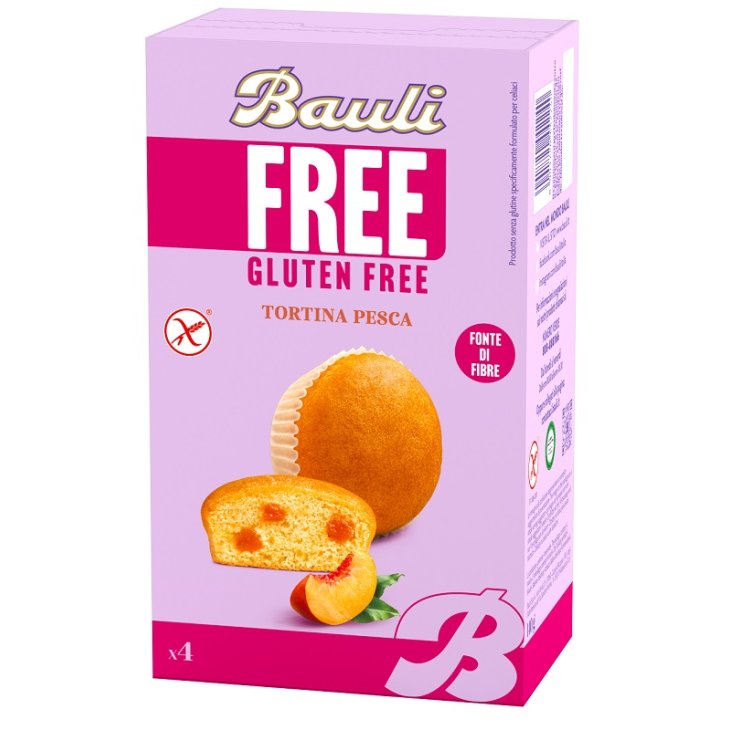 BAULI Tortina Pesca S/G 140G BAULI Tortina Pesca S/G 140G