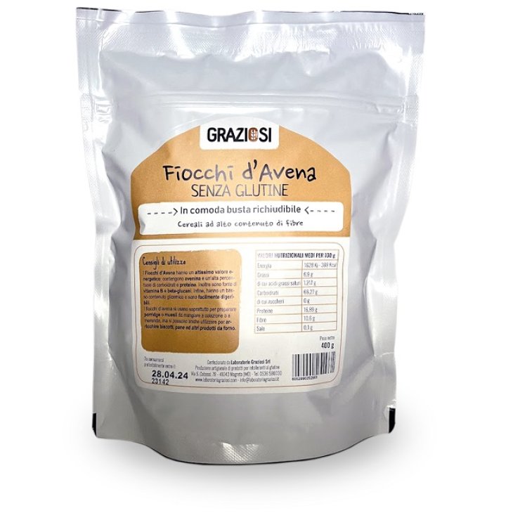 GRAZIOSI Fiocchi Avena 400g GRAZIOSI Fiocchi Avena 400g