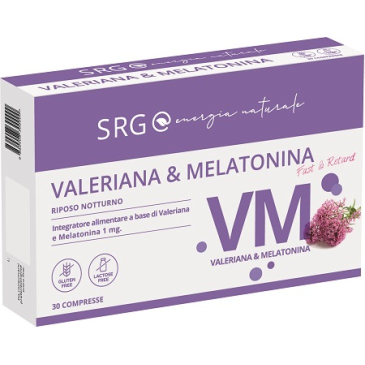 SRG VALERIANA MELATONINA 30CPR