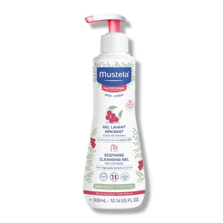 MUSTELA Gel Det.Len.P-S 300ml