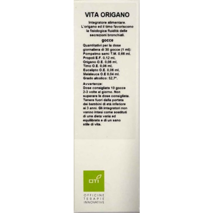 VITA ORIGANO Gtt 30ml OTI VITA ORIGANO Gtt 30ml OTI