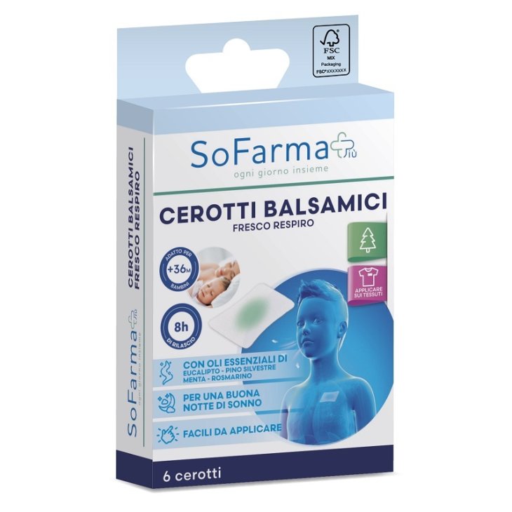 CEROTTO BALSAMICO 6PZ SF+ - CEROTTO BALSAMICO 6PZ SF+ -
