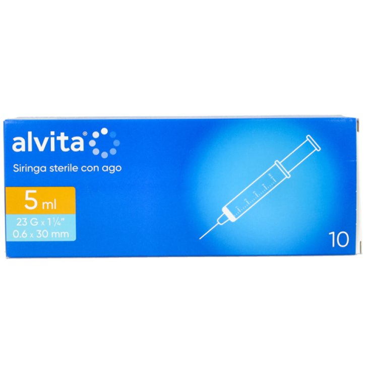ALVITA SIRINGA 5ML G23 10PZ