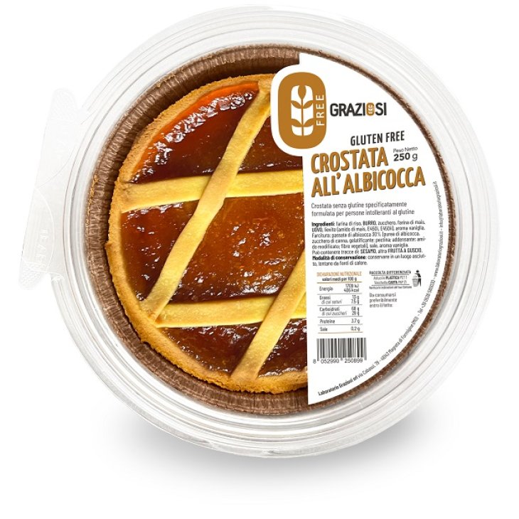 CROSTATA ALBICOCCA MEDIA 250G