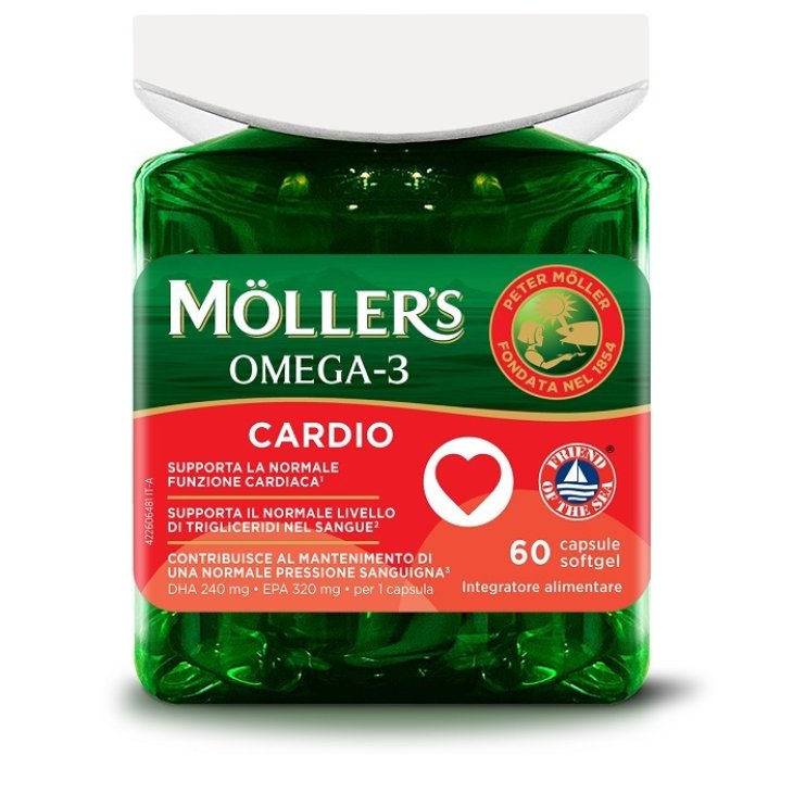MOLLER'S Omega3 Cardio  60 Cps