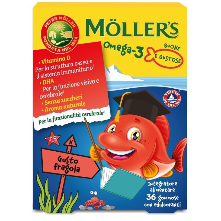 MOLLER'S Omega3 Jelly 36Gomm.