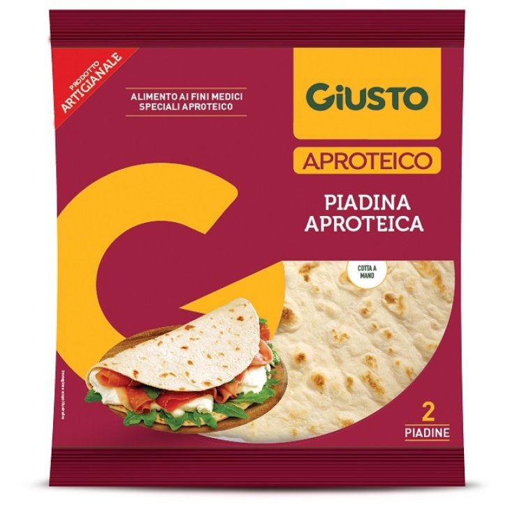 GIUSTO PIADINA APROTEICA 2PZ