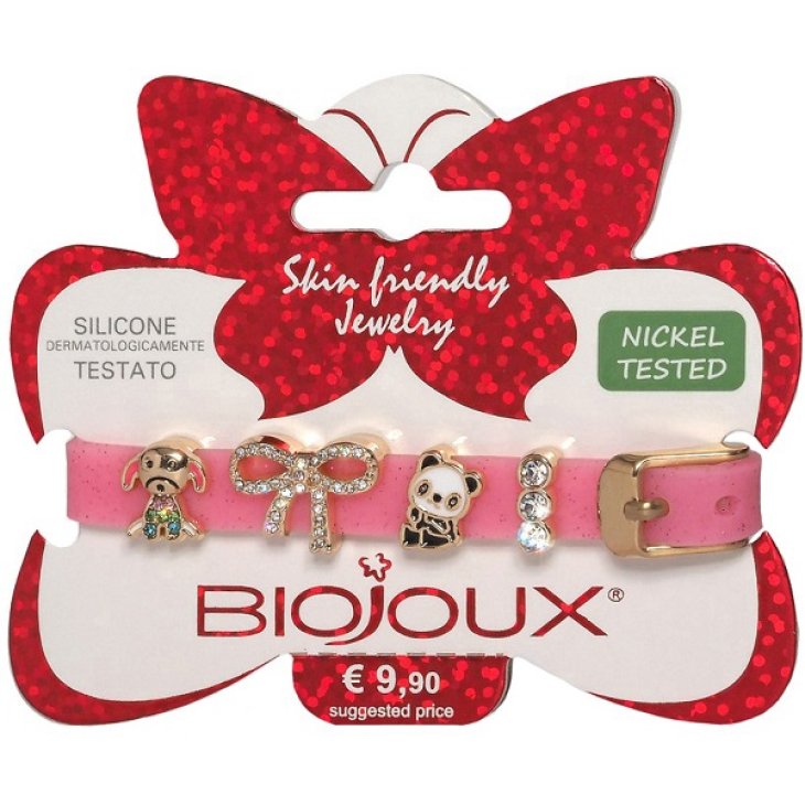 BJB013 BRACCIALE SILIC PINK GP BJB013 BRACCIALE SILIC PINK GP