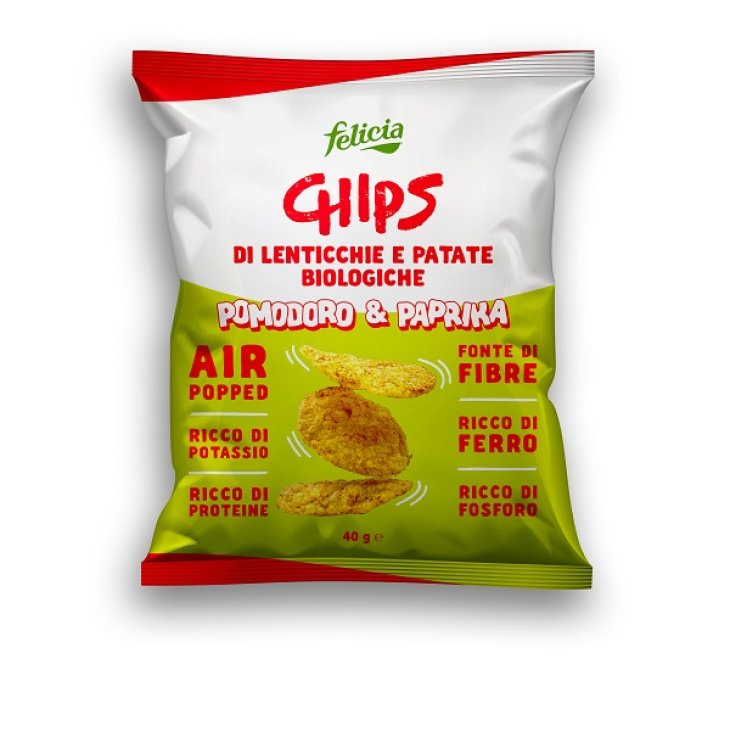 FELICIA CHIPS POMODORO/PAPR40G FELICIA CHIPS POMODORO/PAPR40G