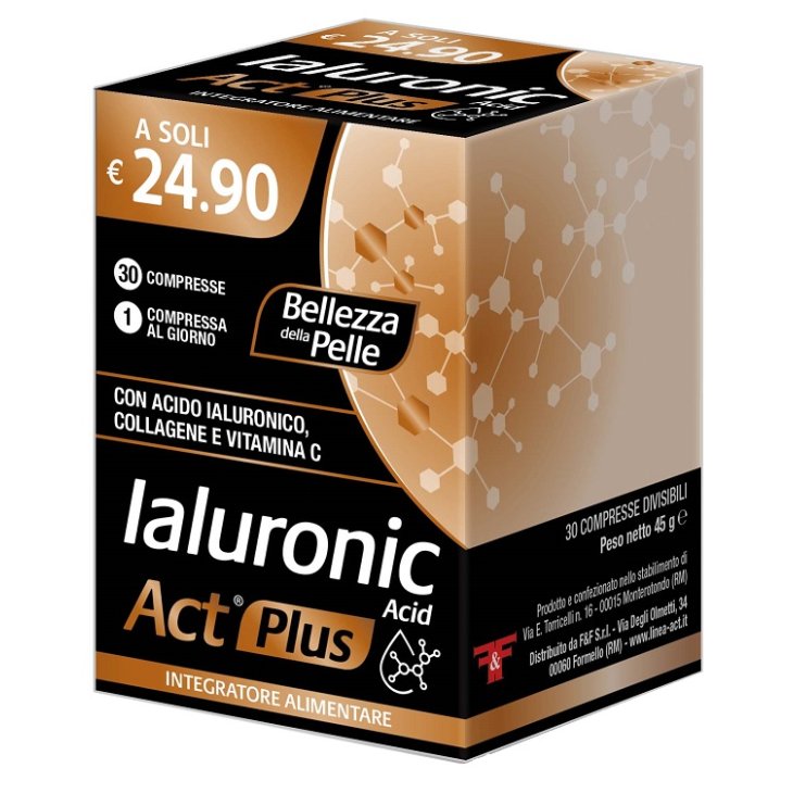 IALURONIC ACID ACT PLUS 30CPR