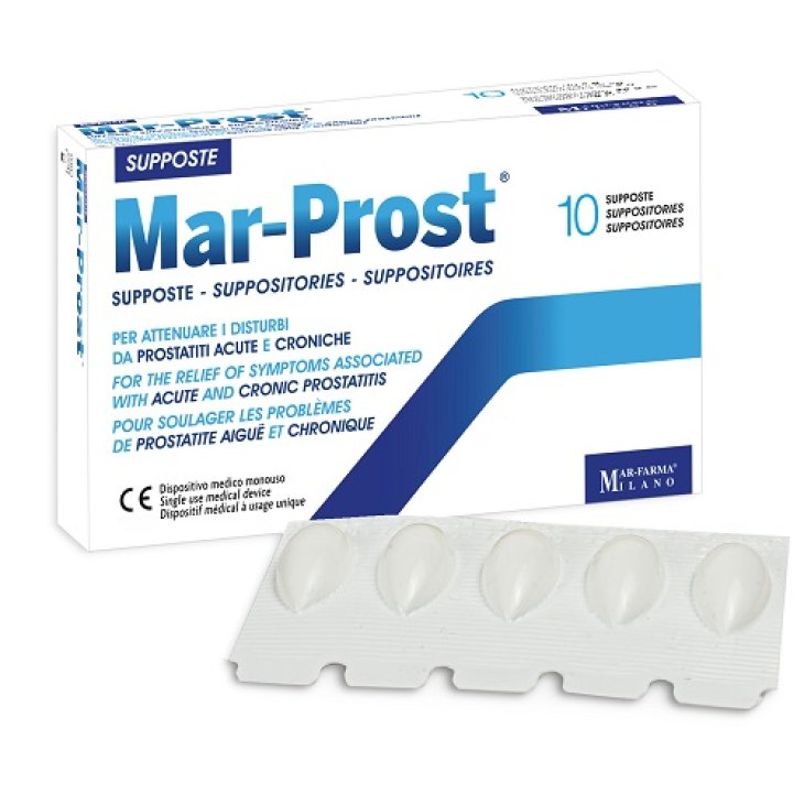 MAR-PROST SUPPOSTE 10PZ MAR-PROST SUPPOSTE 10PZ
