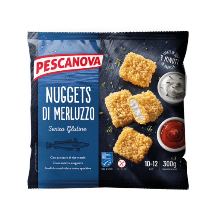 PESCANOVA NUGGETS MERLUZZO300G