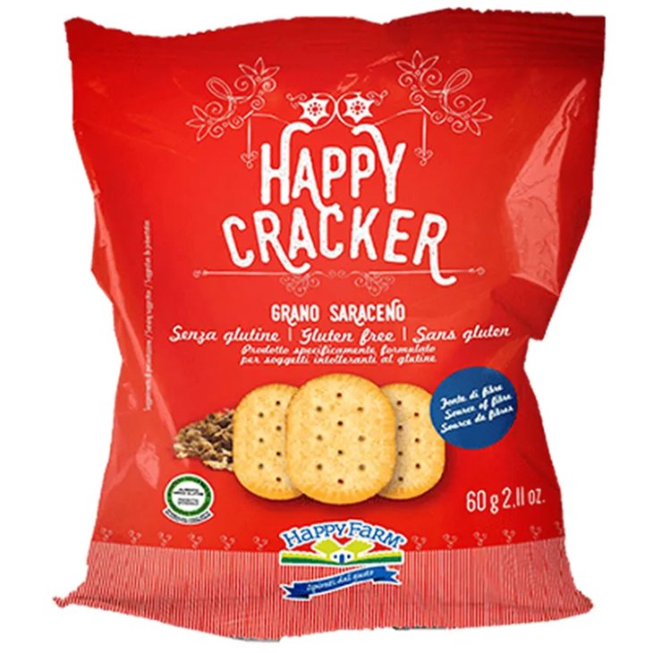 HAPPY FARM Crackers Grano Sar.