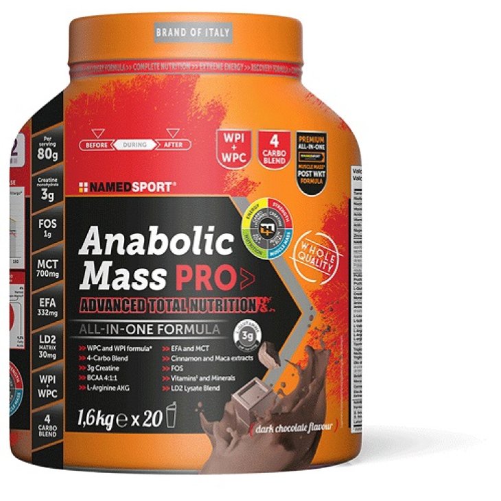 ANABOLIC MASS PRO DARK CHOCOL ANABOLIC MASS PRO DARK CHOCOL