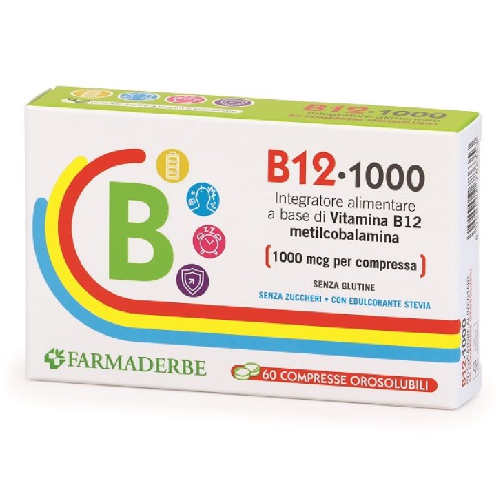 B12 1000 60CPR OROSOLUBILI