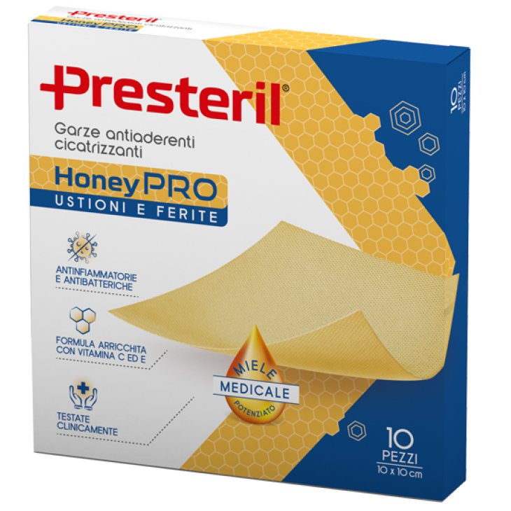 PRESTERIL HONEY Garza 10x10x10 PRESTERIL HONEY Garza 10x10x10