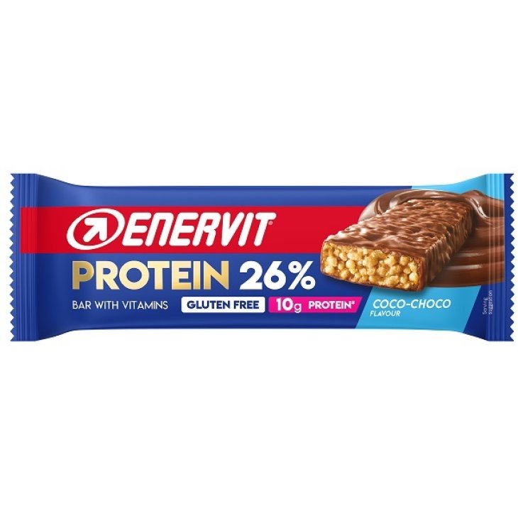 ENERVIT Sport Barr.26%Choco40g