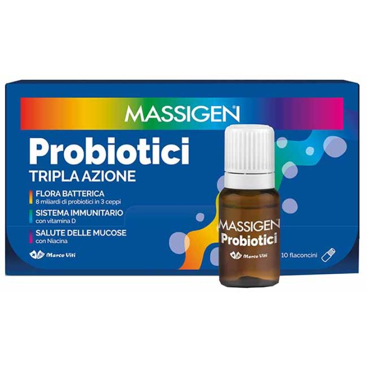 MASSIGEN PROBIOTICI 10FLX8ML MASSIGEN PROBIOTICI 10FLX8ML