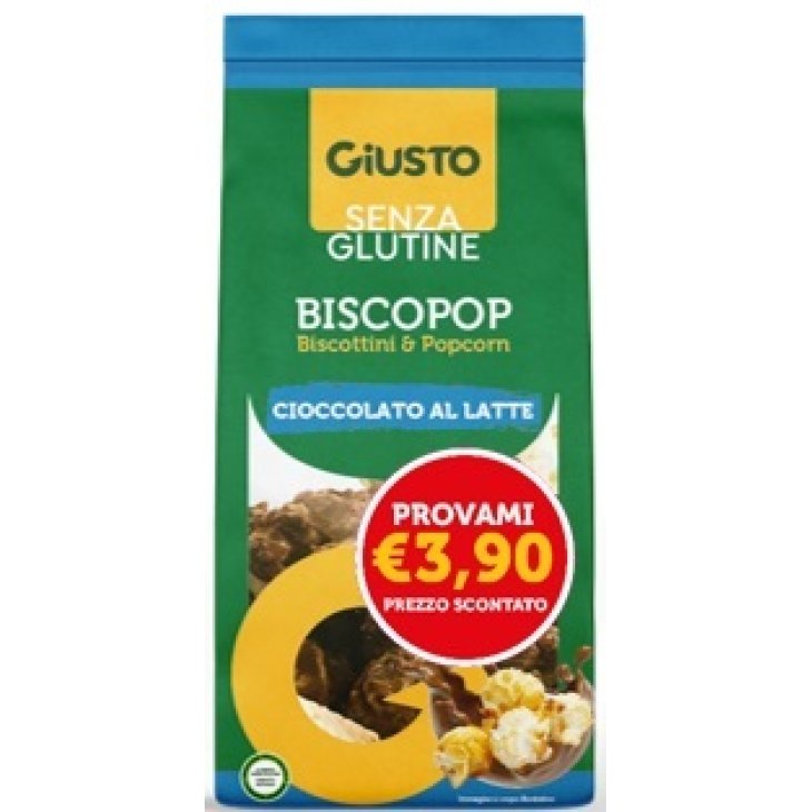 GIUSTO S/G BISCOPOP LATT TP80G