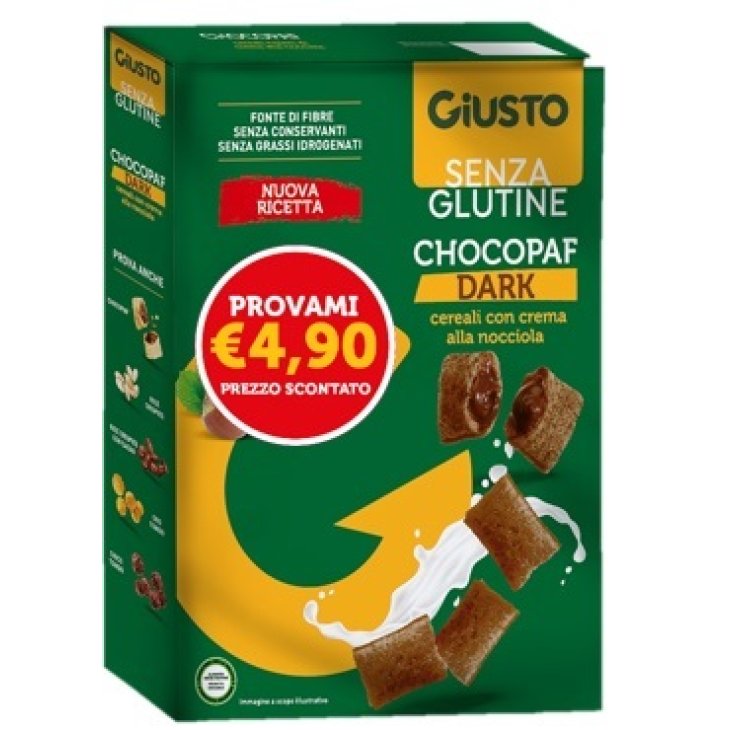 GIUSTO S/G CHOCOPAF DARK TP