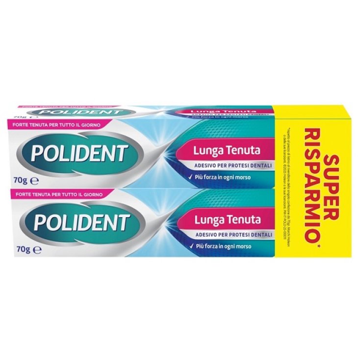 POLIDENT LUNGA TENUTA 2X70G POLIDENT LUNGA TENUTA 2X70G