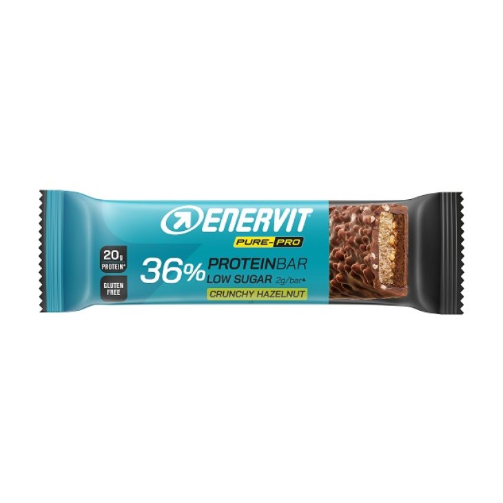ENERVIT PP BAR 36% HAZELNUT55G