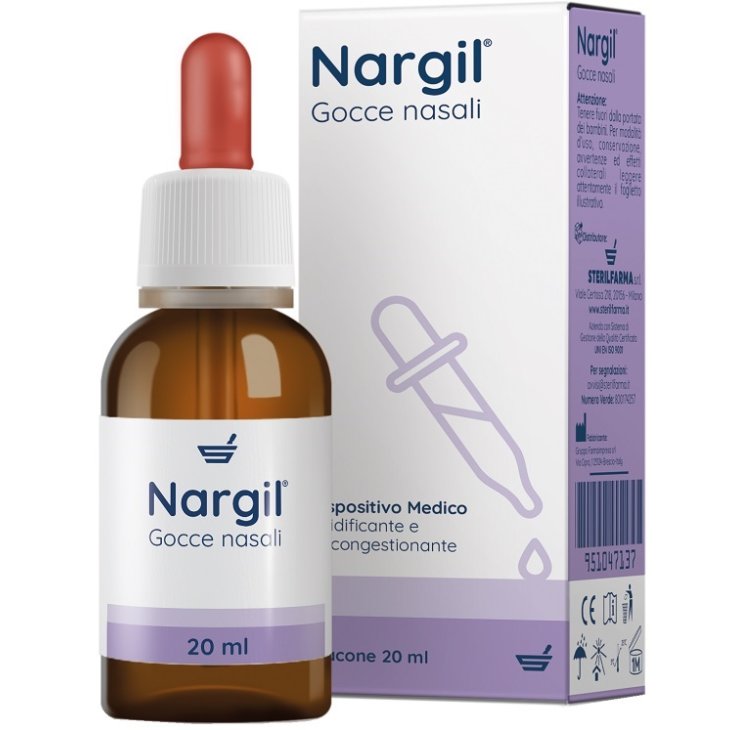 NARGIL GOCCE NASALI 20ML NARGIL GOCCE NASALI 20ML