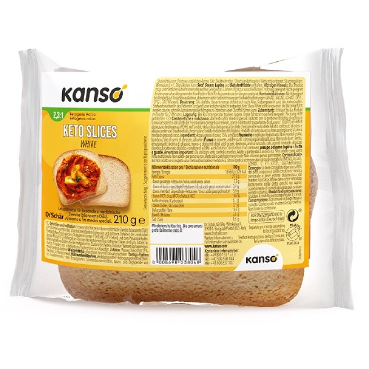 KANSO KETO SLICES WHITE 210G