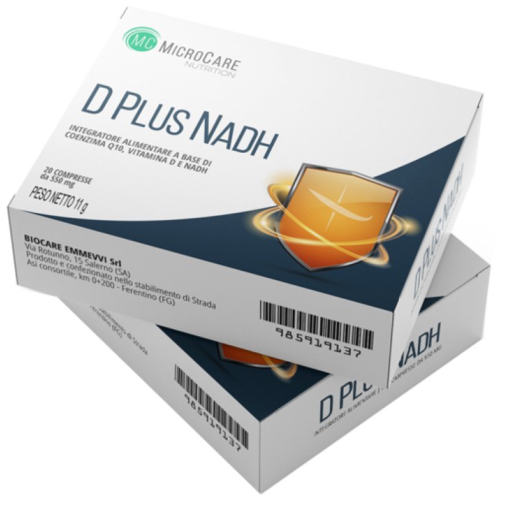D PLUS NADH 20CPR MICROCARE