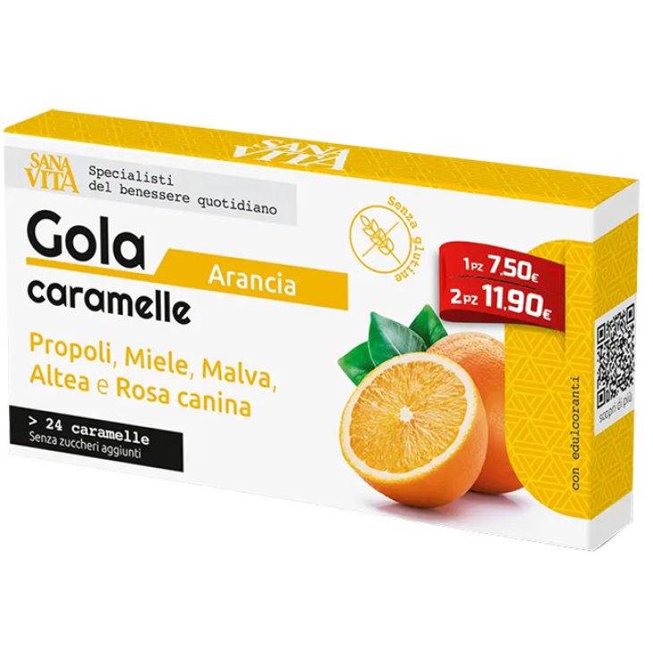 SANAVITA Gola Arancia 24Cpr SANAVITA Gola Arancia 24Cpr