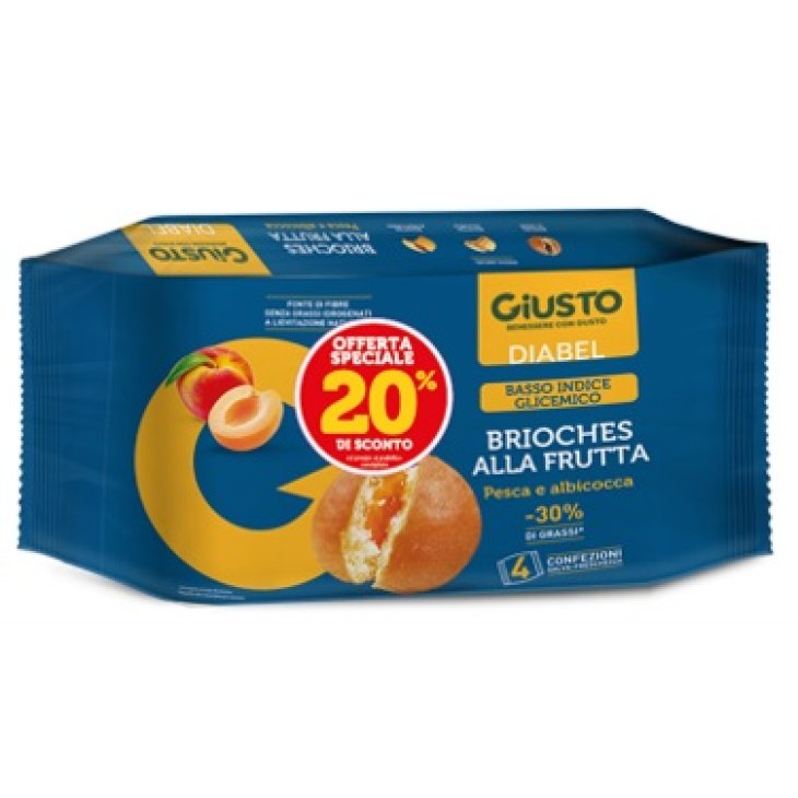GIUSTO DIABEL BRIOCHE FRU TP20