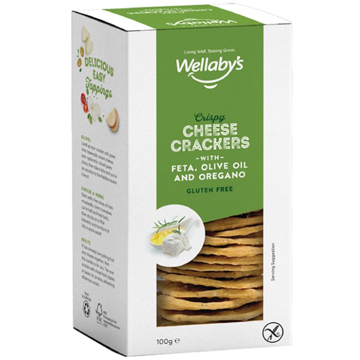WELLABY'S CRACKERS FETA OLIVE