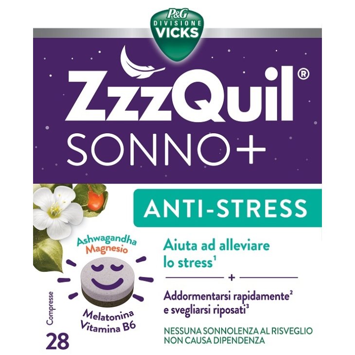 VICKS ZZZQUIL SONNO+ 28CPS