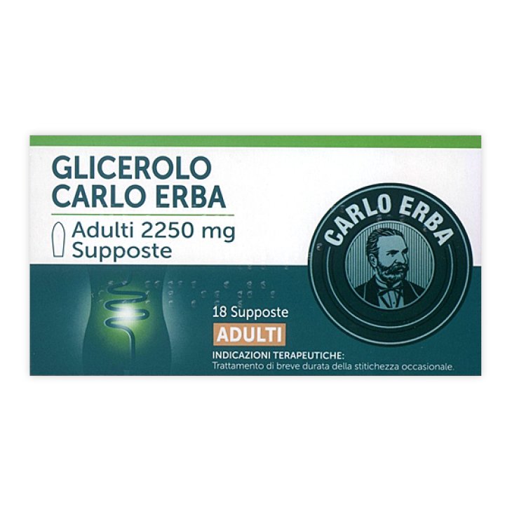 GLICEROLO AD 18SUPP 2250MG GLICEROLO AD 18SUPP 2250MG